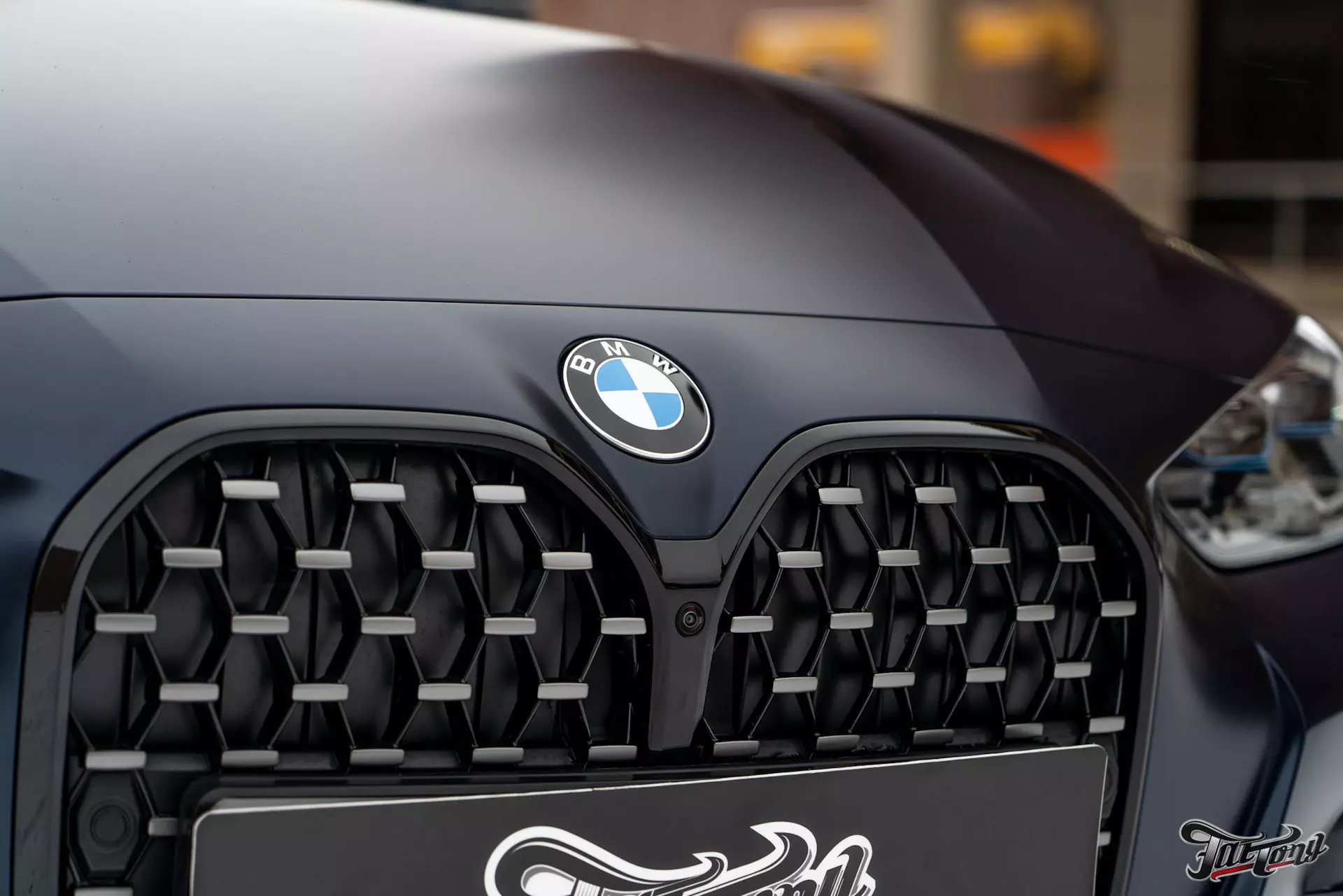 BMW 440i. Оклейка в матовый полиуретан